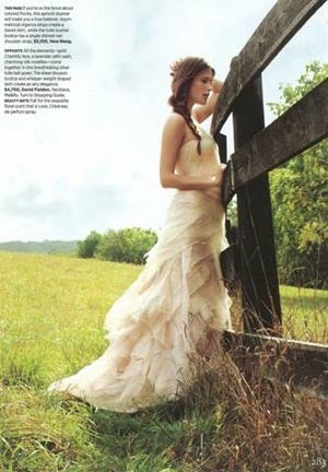 Vera Wang Farrah Ivory Gossip Girl Wedding Bridal Tulle Gown