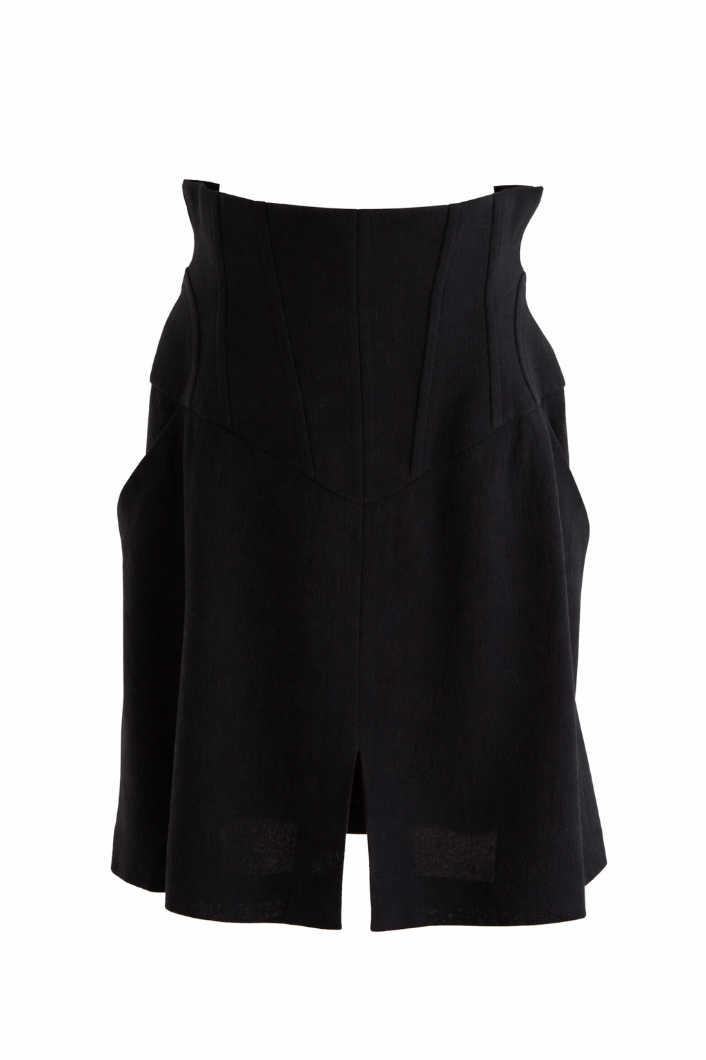 Chanel Vintage S/S 1995 Barbie Black Corset 95P Mini Skirt