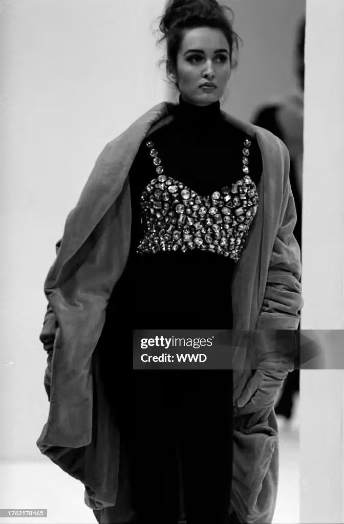 Dolce & Gabbana Fall/Winter 1991 “Hard Candy” Rainbow Bustier Top