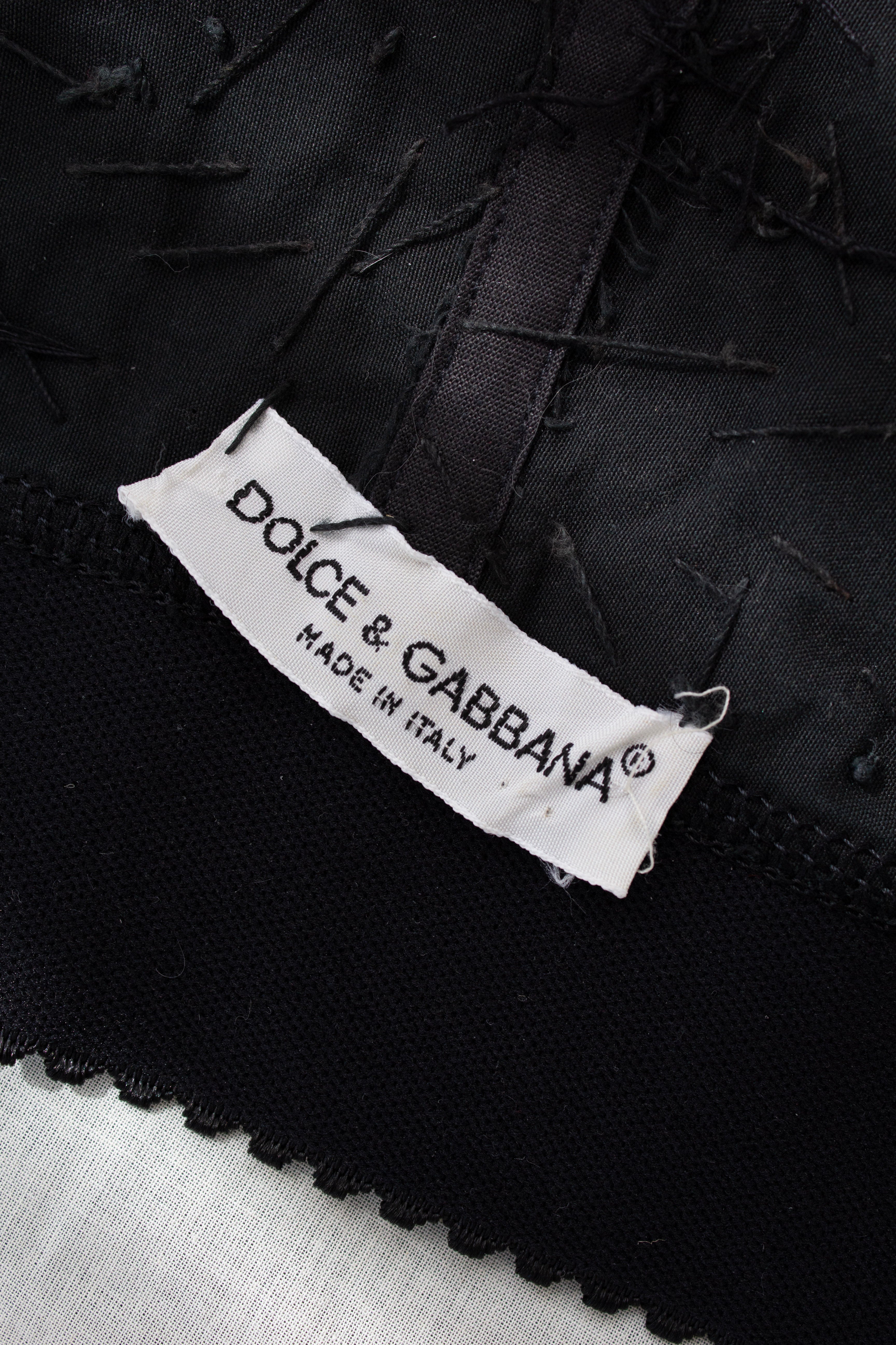 Dolce & Gabbana Fall/Winter 1991 “Hard Candy” Rainbow Bustier Top