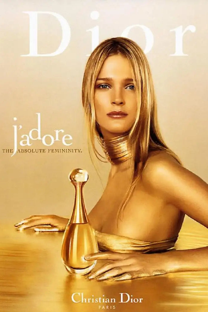 Christian Dior by John Galliano 1999 J'Adore Gold Wire Choker Necklace