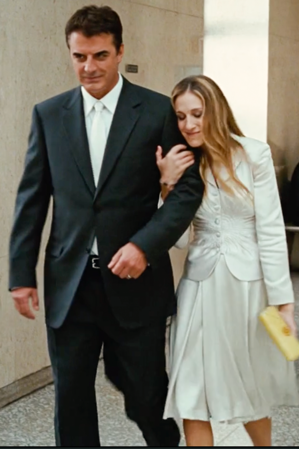 Christian Dior by John Galliano Resort 2008 Carrie Bradshaw Wedding White Silk Jacket
