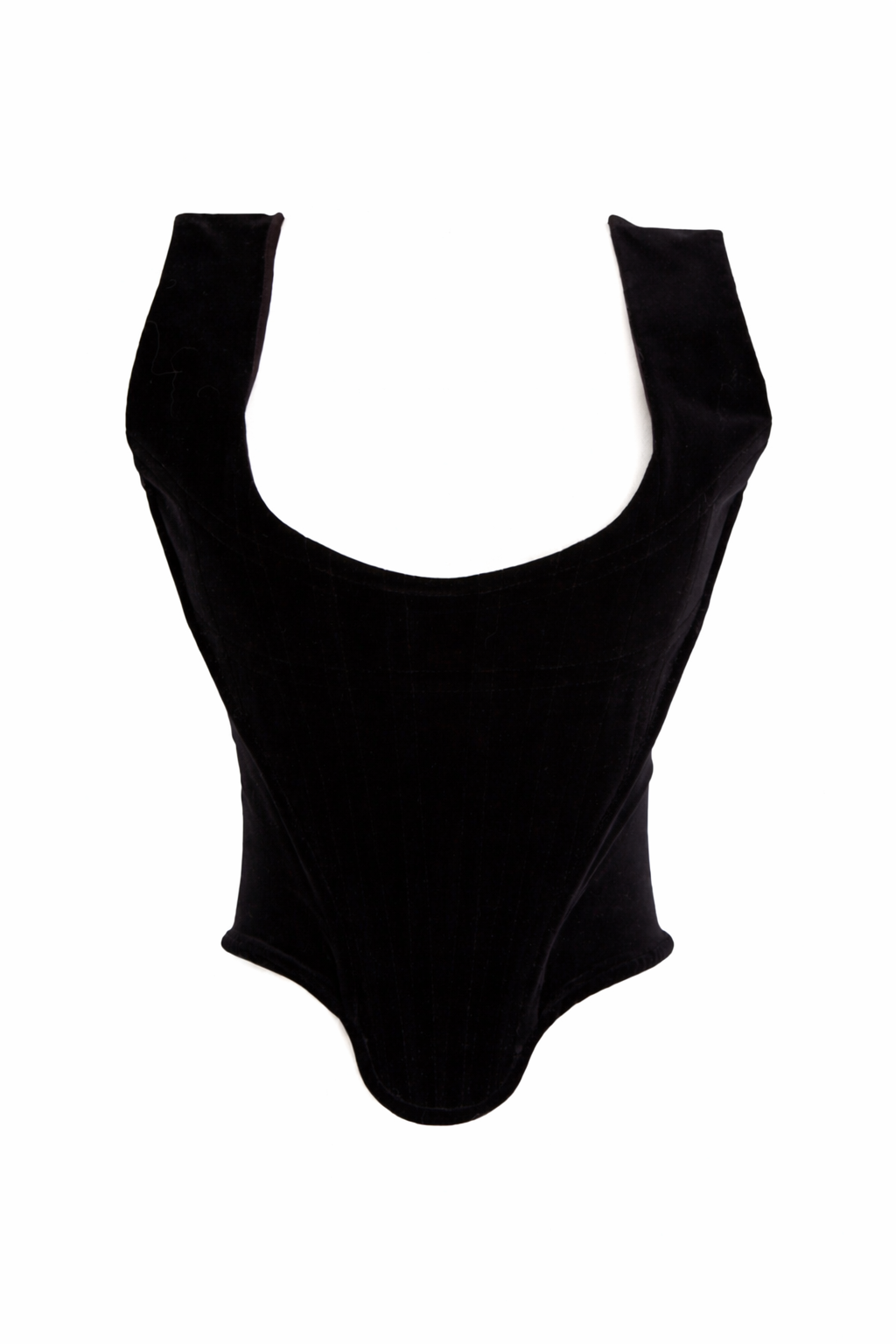 Vivienne Westwood Gold Label Vintage Black Velvet 90s Corset