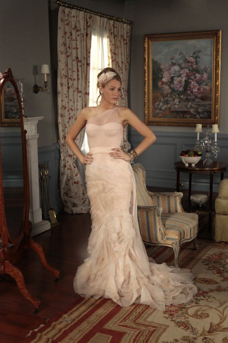 Vera Wang Farrah Ivory Gossip Girl Wedding Bridal Tulle Gown