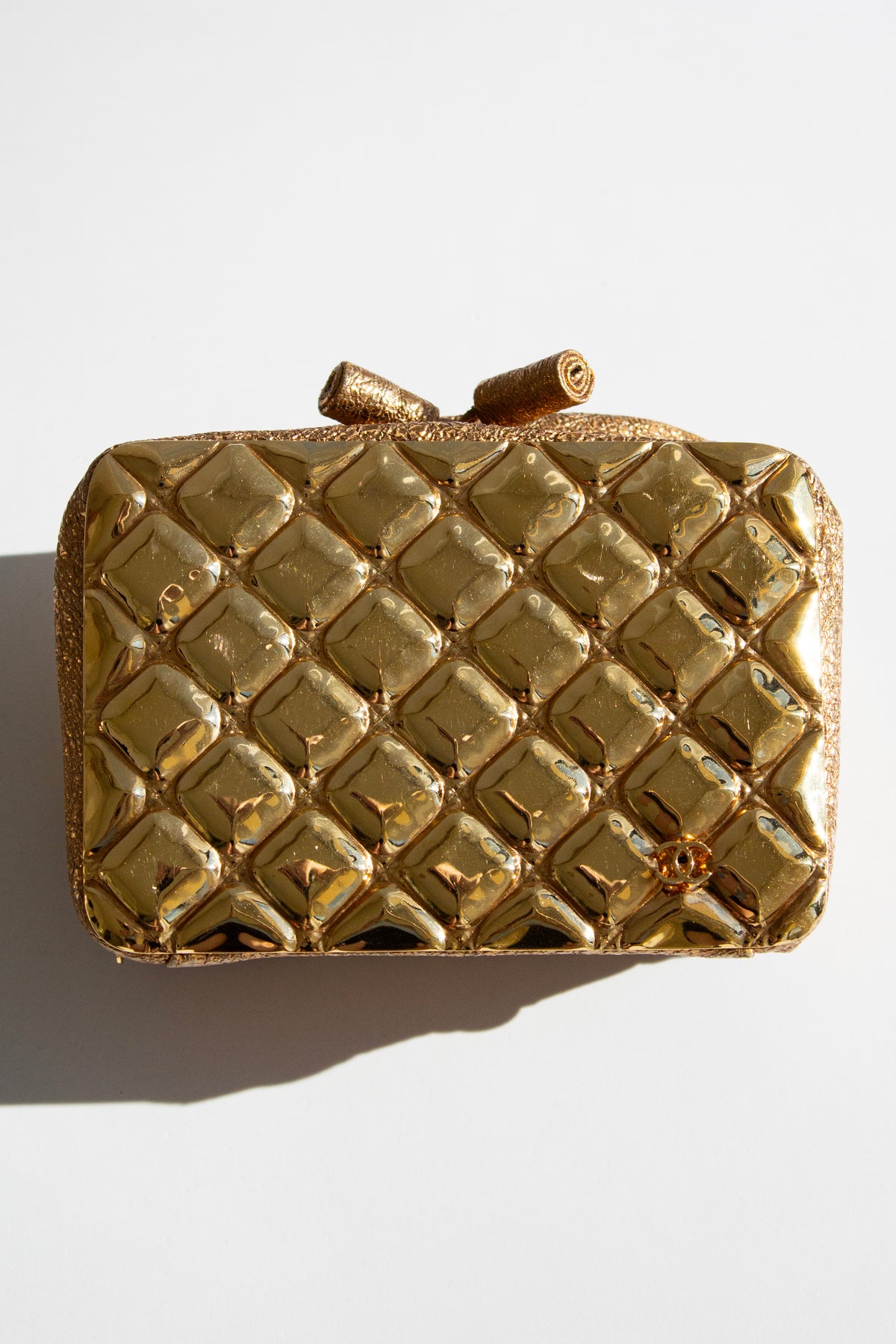 Chanel Pre-Fall 2009 Paris-Moscou Gold Lion Leo Crystal Minaudière Clutch Bag
