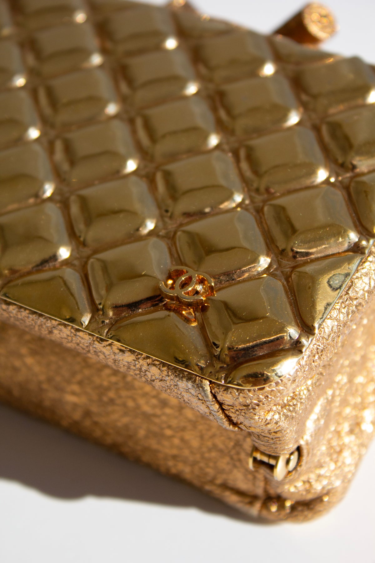 Chanel Pre-Fall 2009 Paris-Moscou Gold Lion Leo Crystal Minaudière Clutch Bag