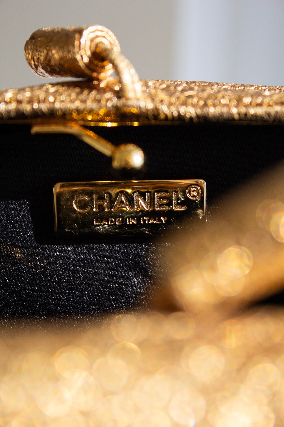 Chanel Pre-Fall 2009 Paris-Moscou Gold Lion Leo Crystal Minaudière Clutch Bag