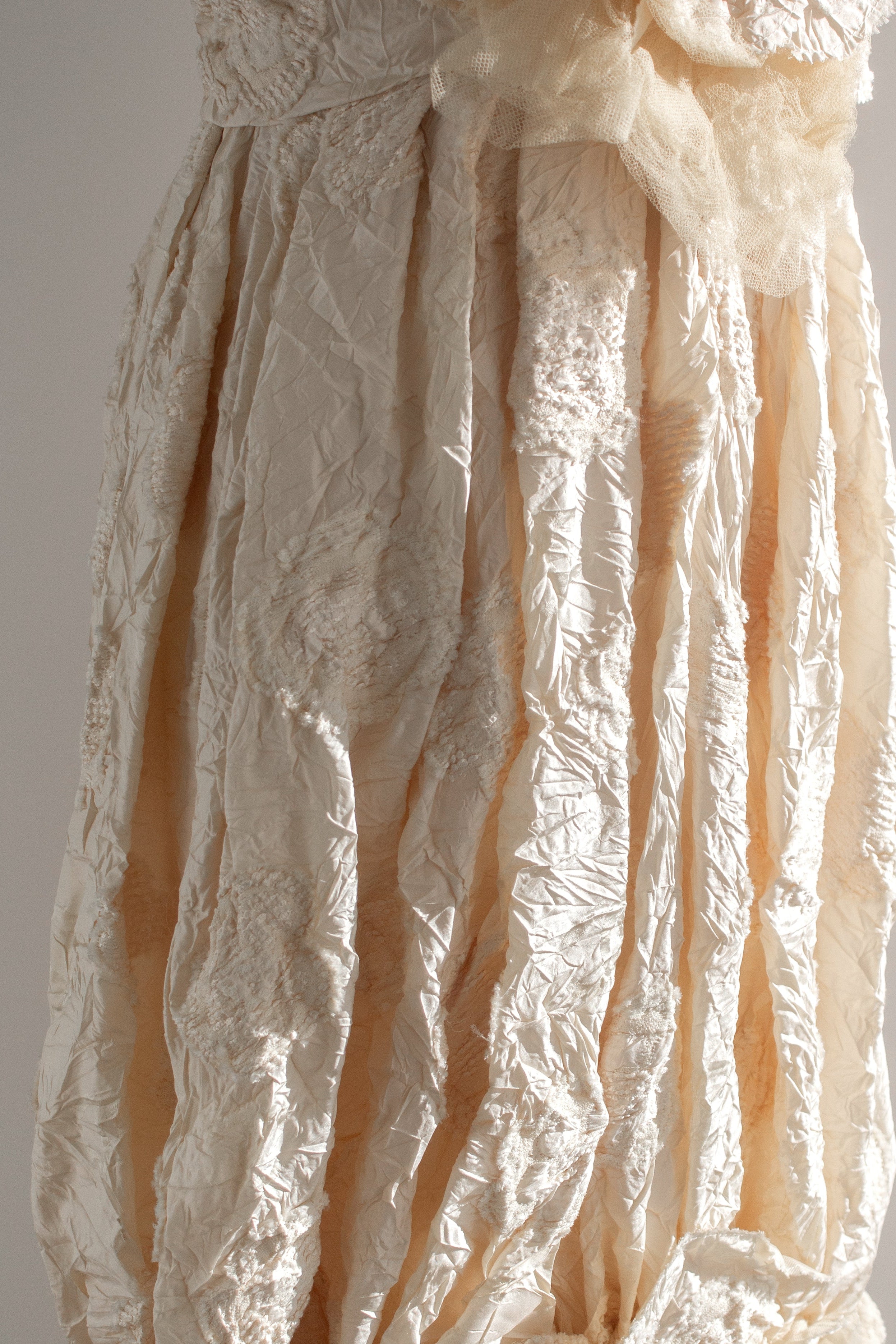 Chanel S/S 2006 Bride Camellia Ivory White 06P Evening Wedding Gown