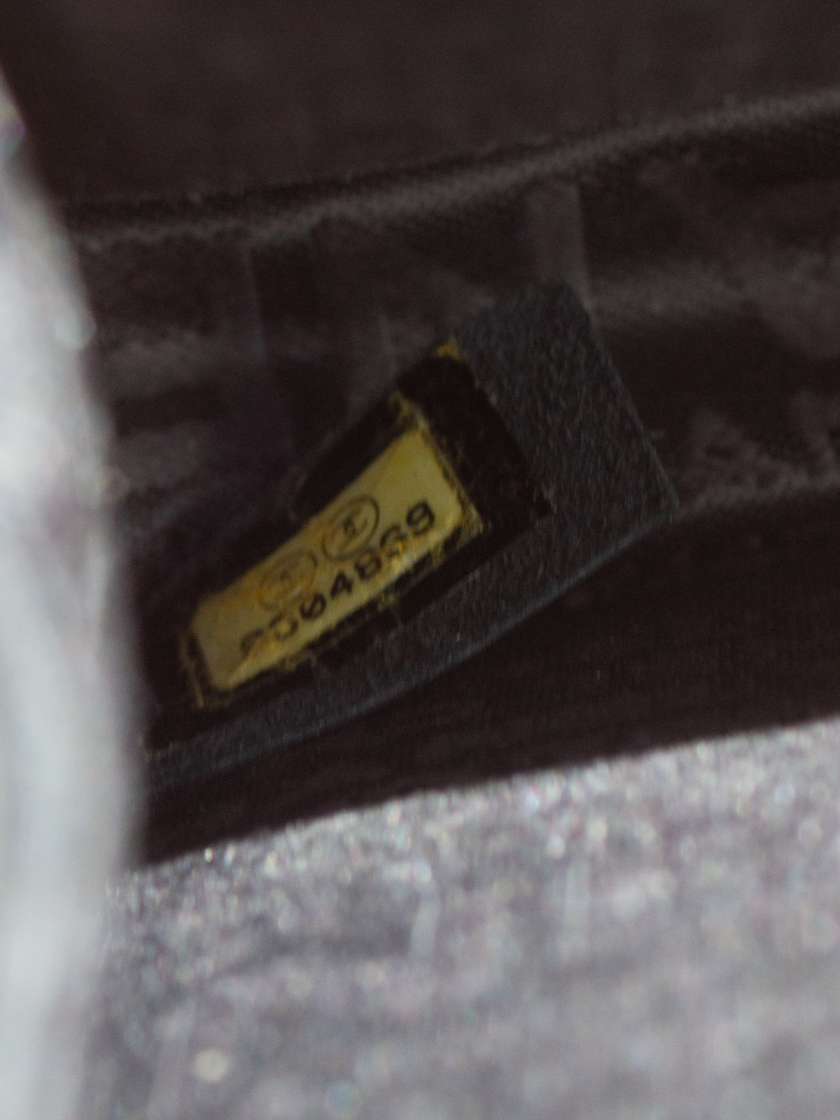 Chanel Cruise 2005 Trapeze Quilted Black Coco CC Camellia Crest 05C Mini Bag