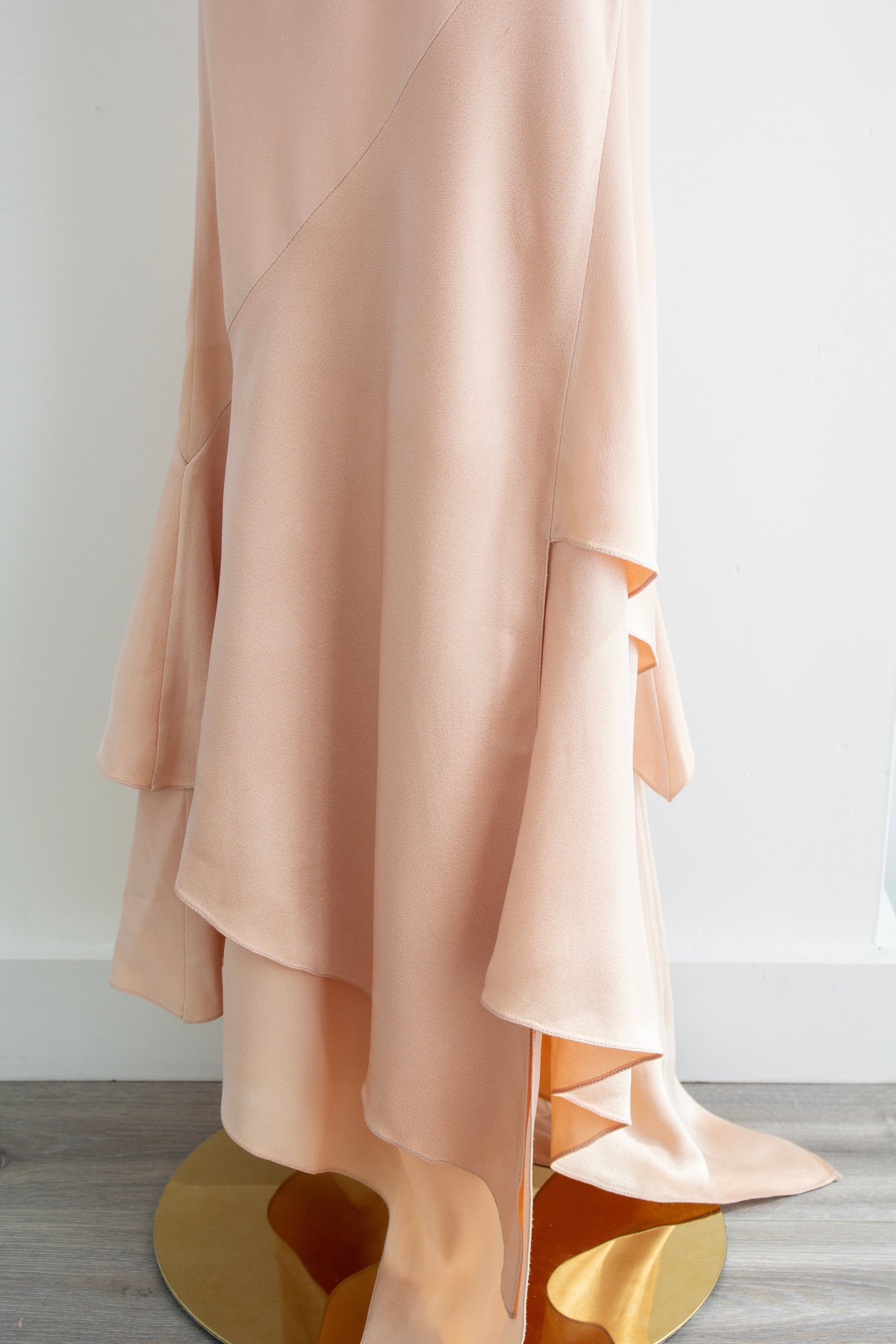 Christian Dior by John Galliano S/S 2005 Ballet Pink Bias-Cut Evening Gown