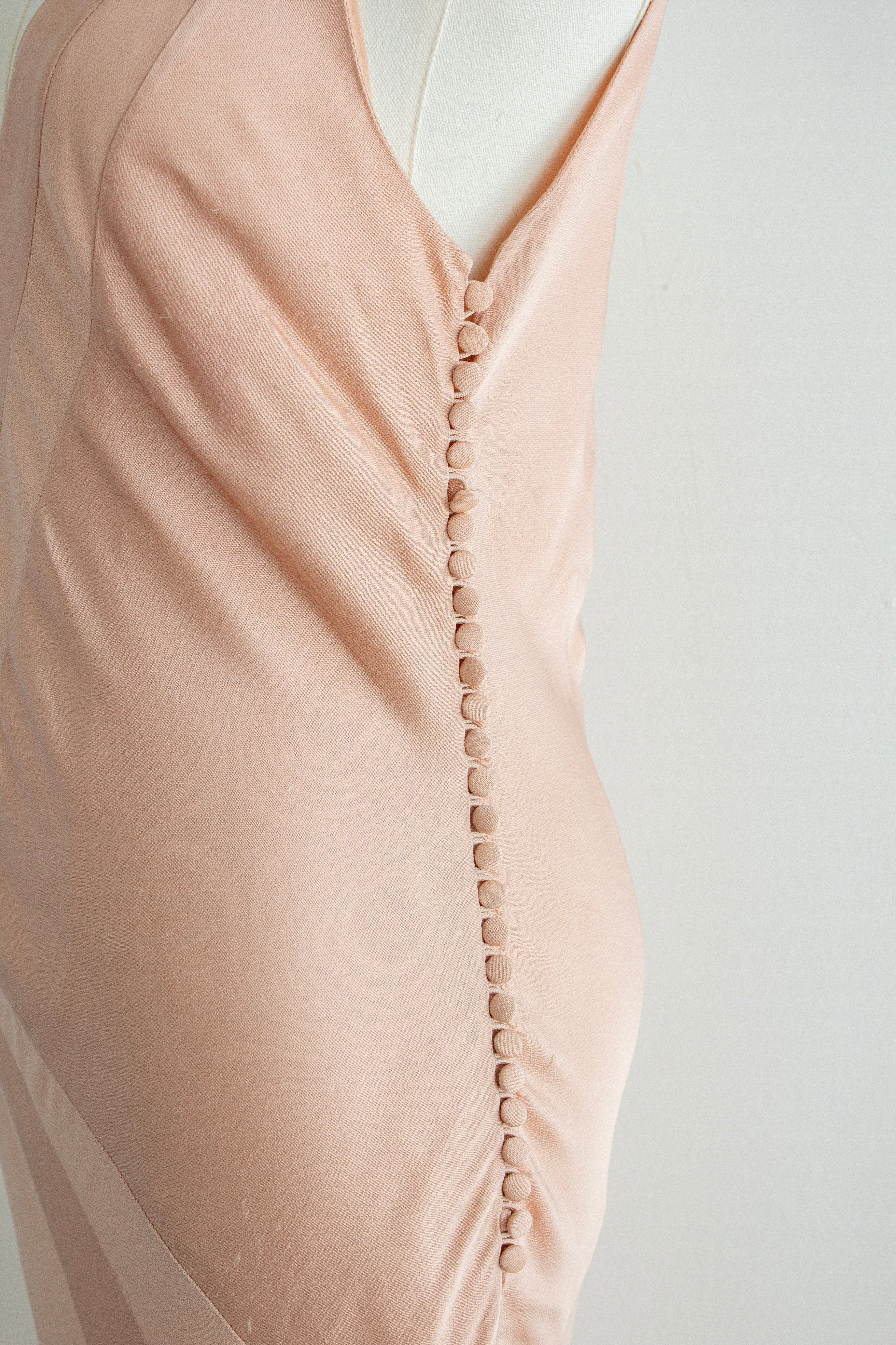 Christian Dior by John Galliano S/S 2005 Ballet Pink Bias-Cut Evening Gown