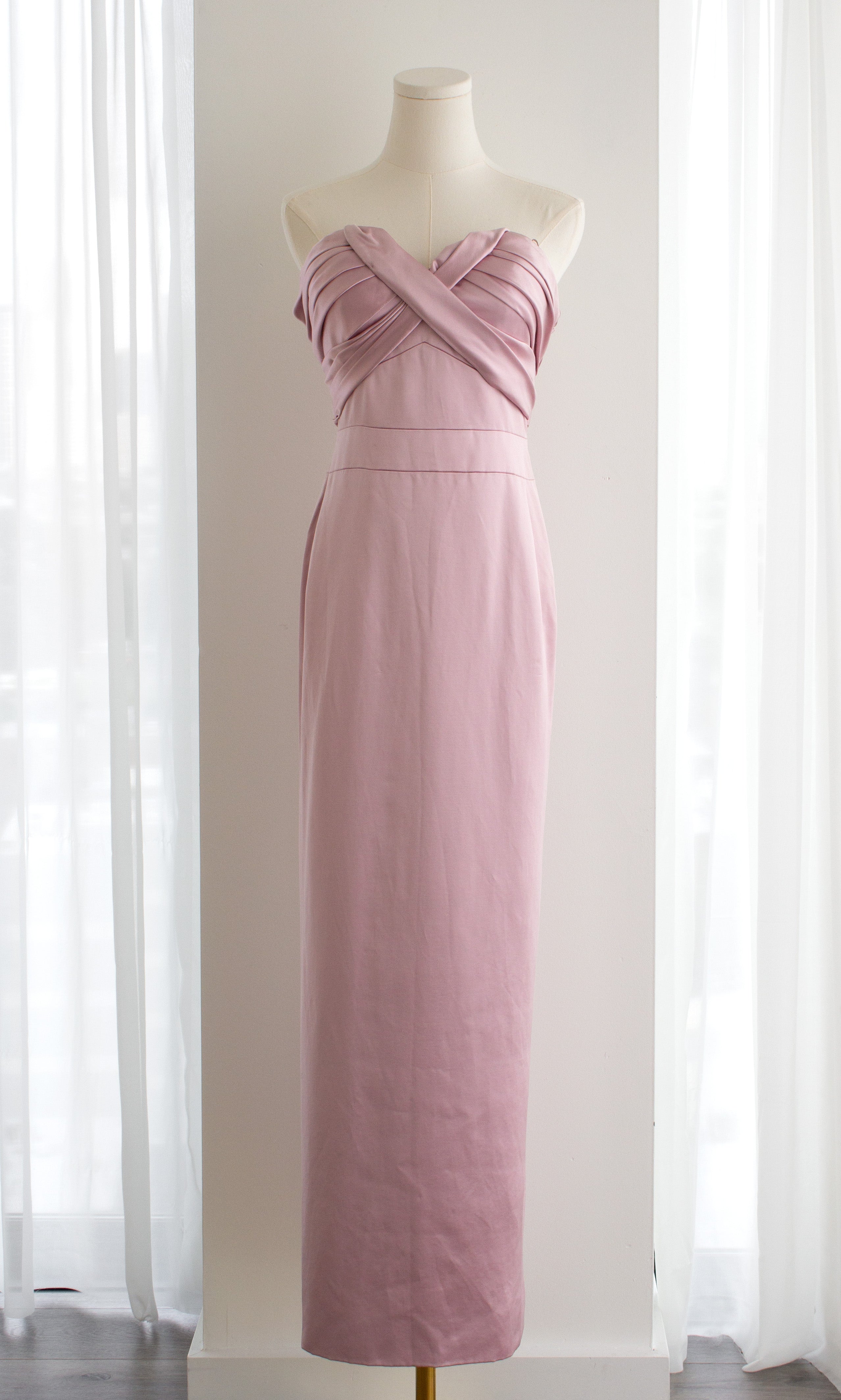 Christian Dior By John Galliano Pre-Fall 2008 Pink Silk Gown