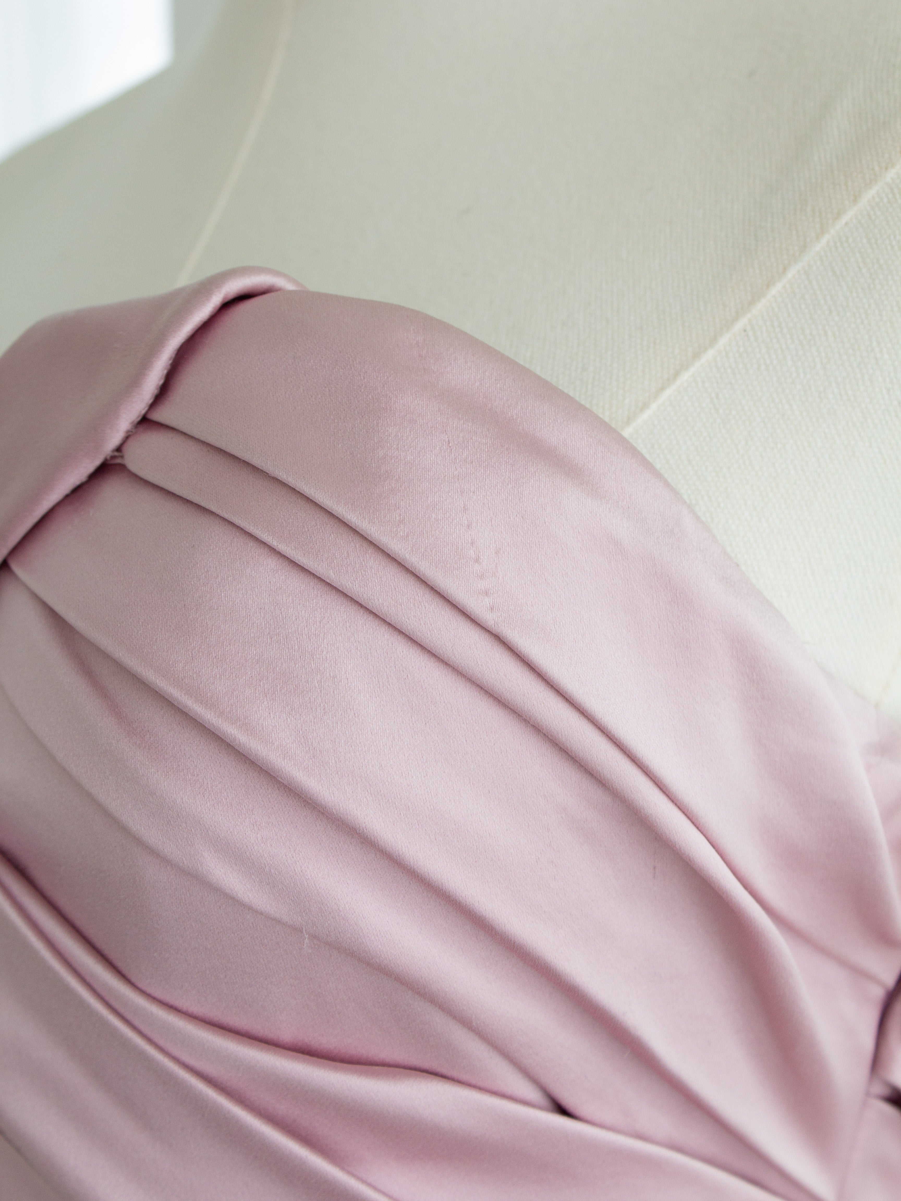 Christian Dior By John Galliano Pre-Fall 2008 Pink Silk Gown