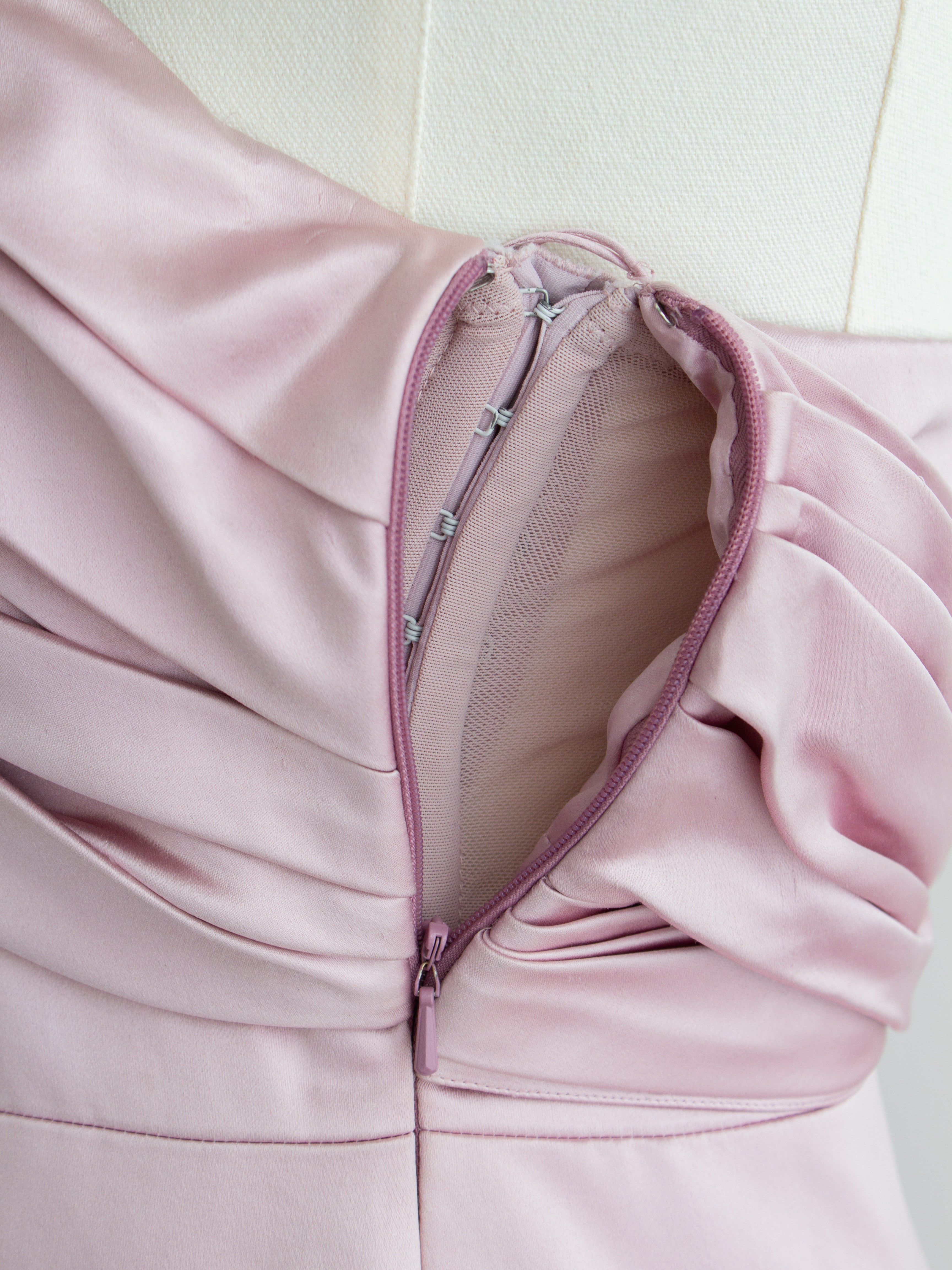Christian Dior By John Galliano Pre-Fall 2008 Pink Silk Gown