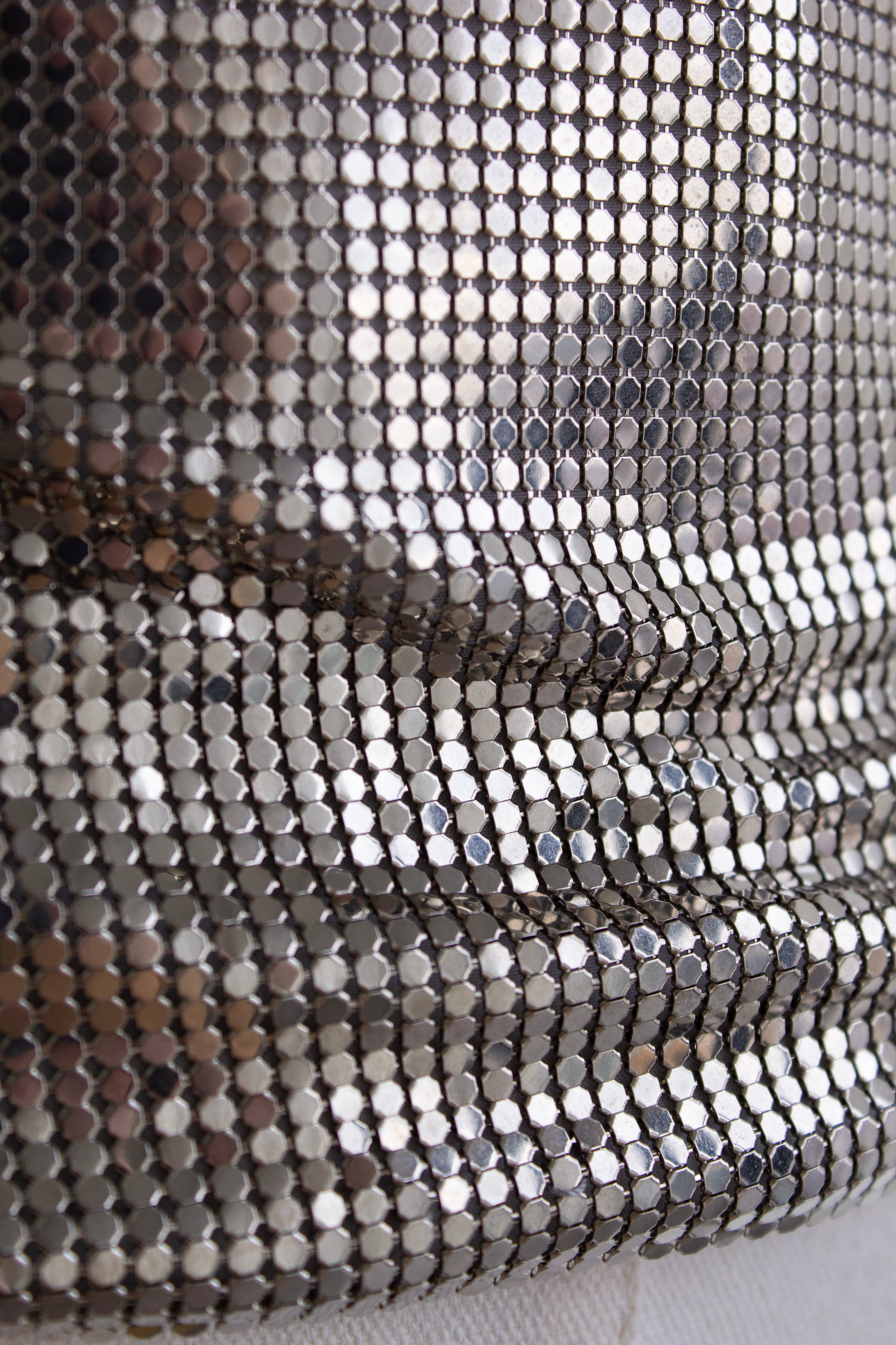 Gianni Versace Couture F/W 1998 Silver Oroton Chainmail Corset