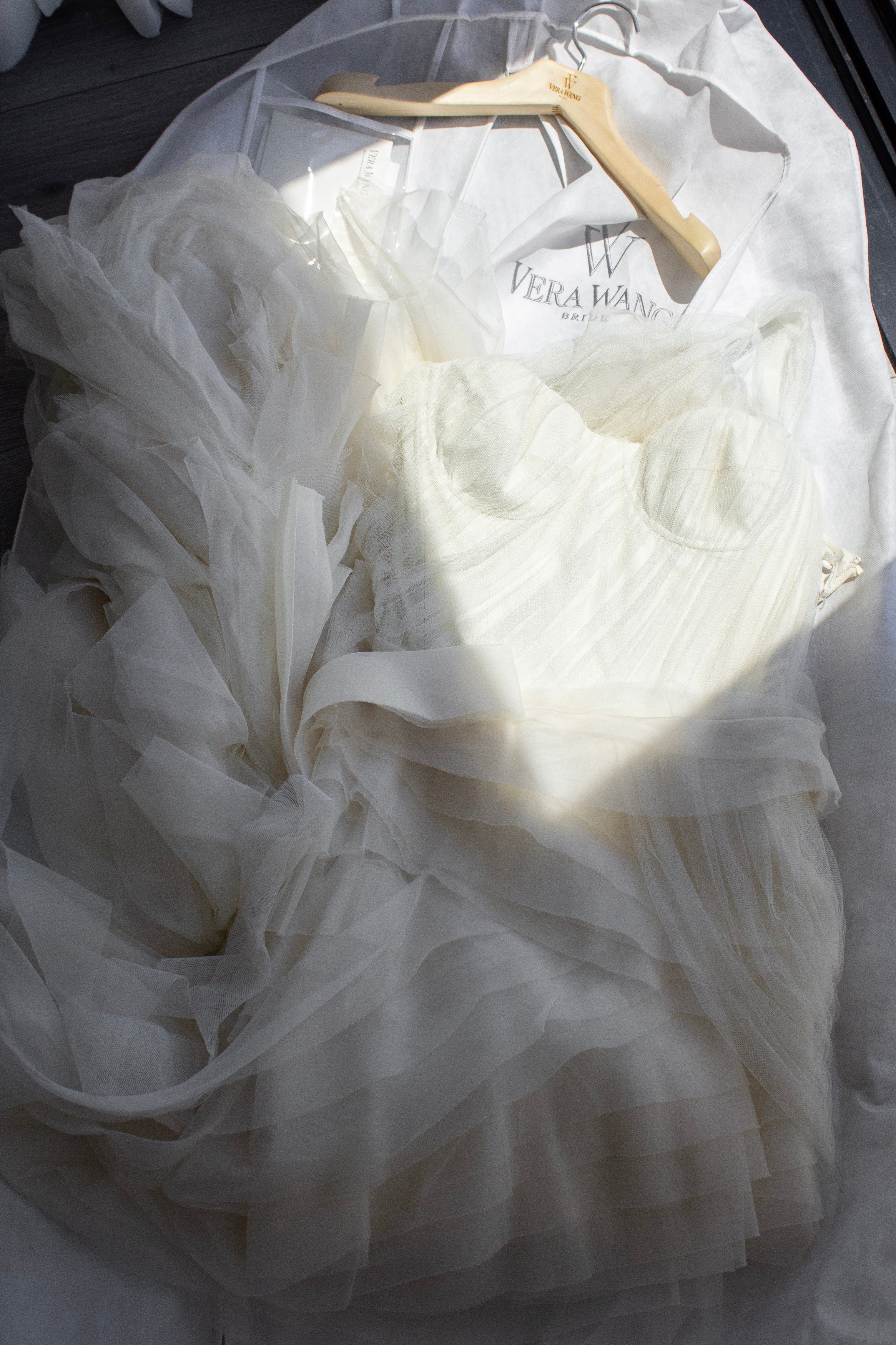 Vera Wang Farrah Ivory Gossip Girl Wedding Bridal Tulle Gown