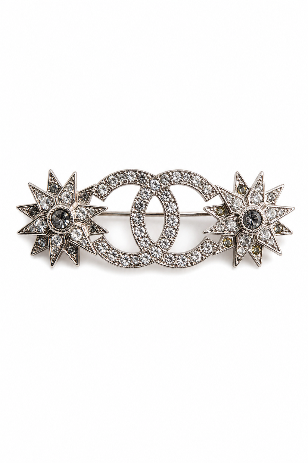 Chanel Pre-Fall 2015 Salzburg Métiers d’Art Crystal CC Starburst 15A Brooch