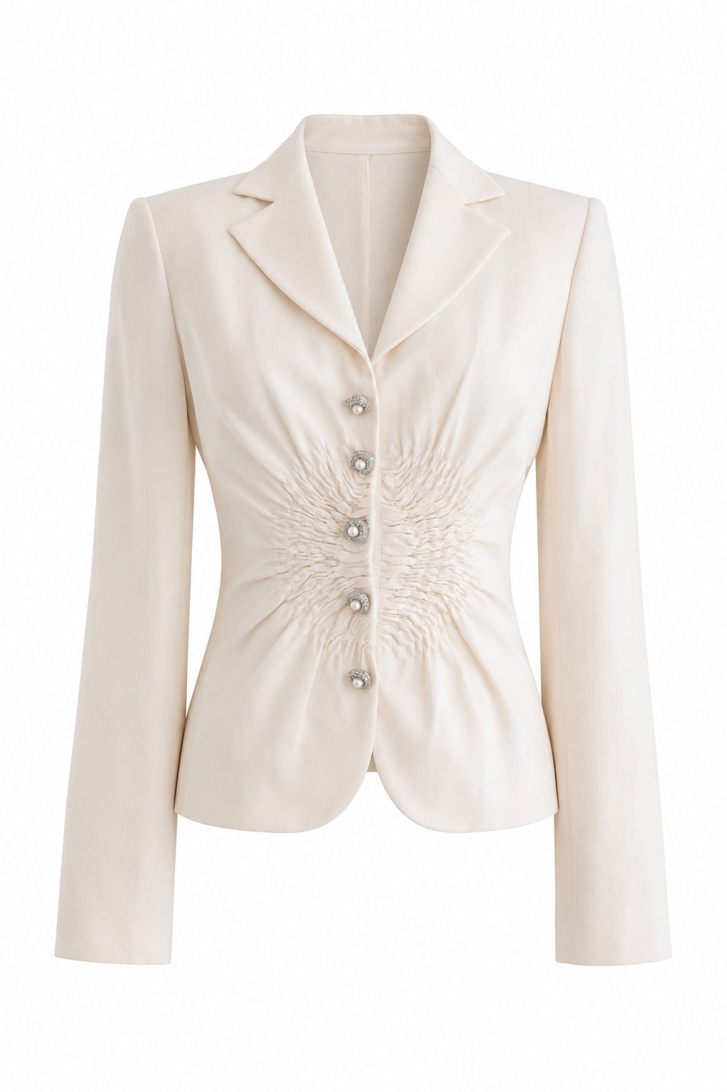 Christian Dior by John Galliano Resort 2008 Carrie Bradshaw Wedding White Silk Jacket
