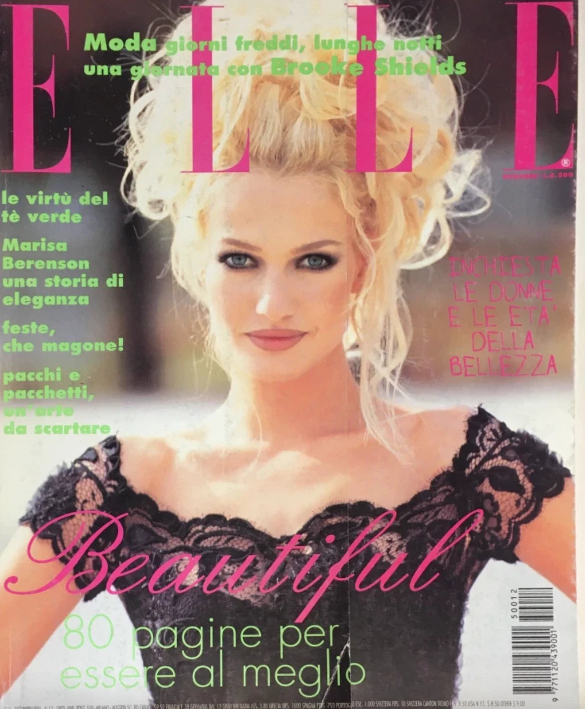 Chanel Vintage F/W1995 Black Lace Flower Bustier 95A Top