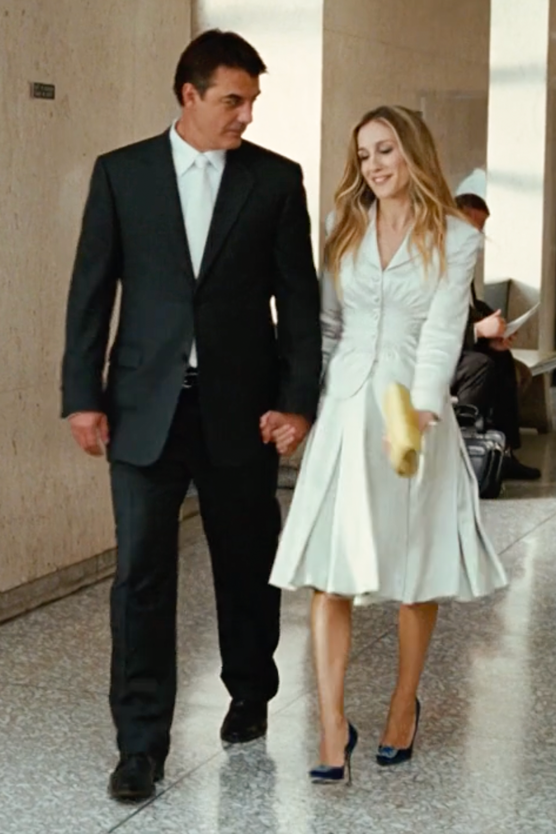 Christian Dior by John Galliano Resort 2008 Carrie Bradshaw Wedding White Silk Jacket
