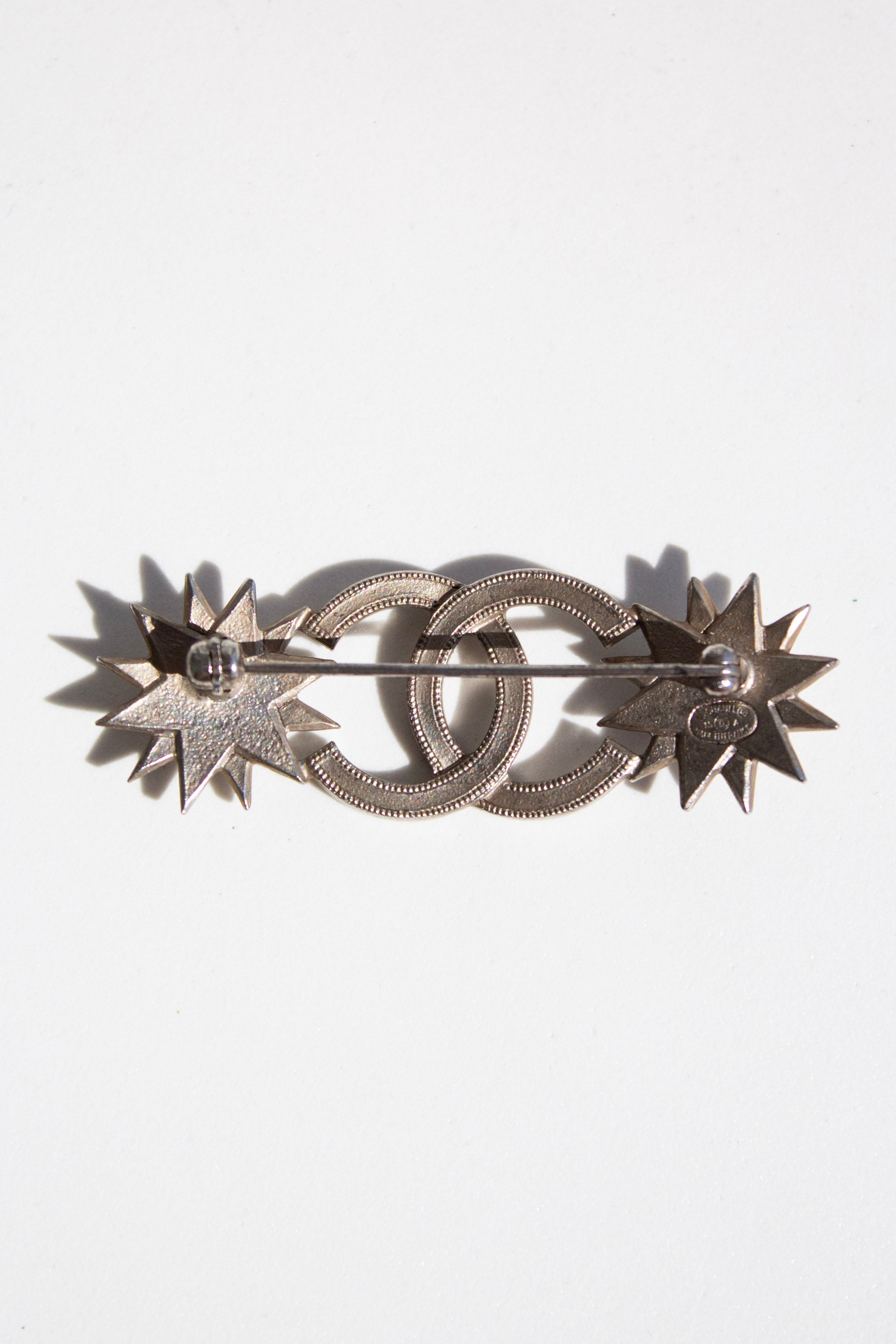 Chanel Pre-Fall 2015 Salzburg Métiers d’Art Crystal CC Starburst 15A Brooch