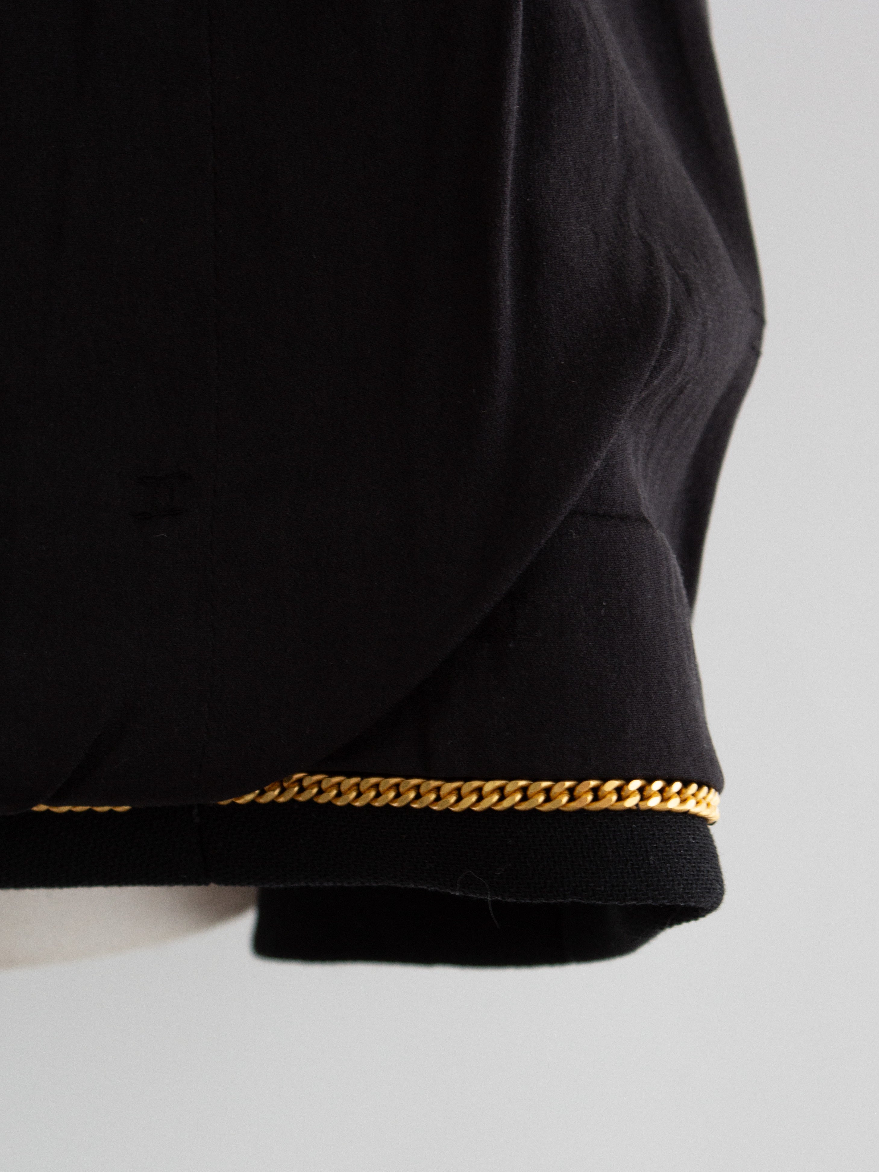 Chanel Vintage F/W 1996 Black 24K Gripoix Embellished 96A LBJ Jacket