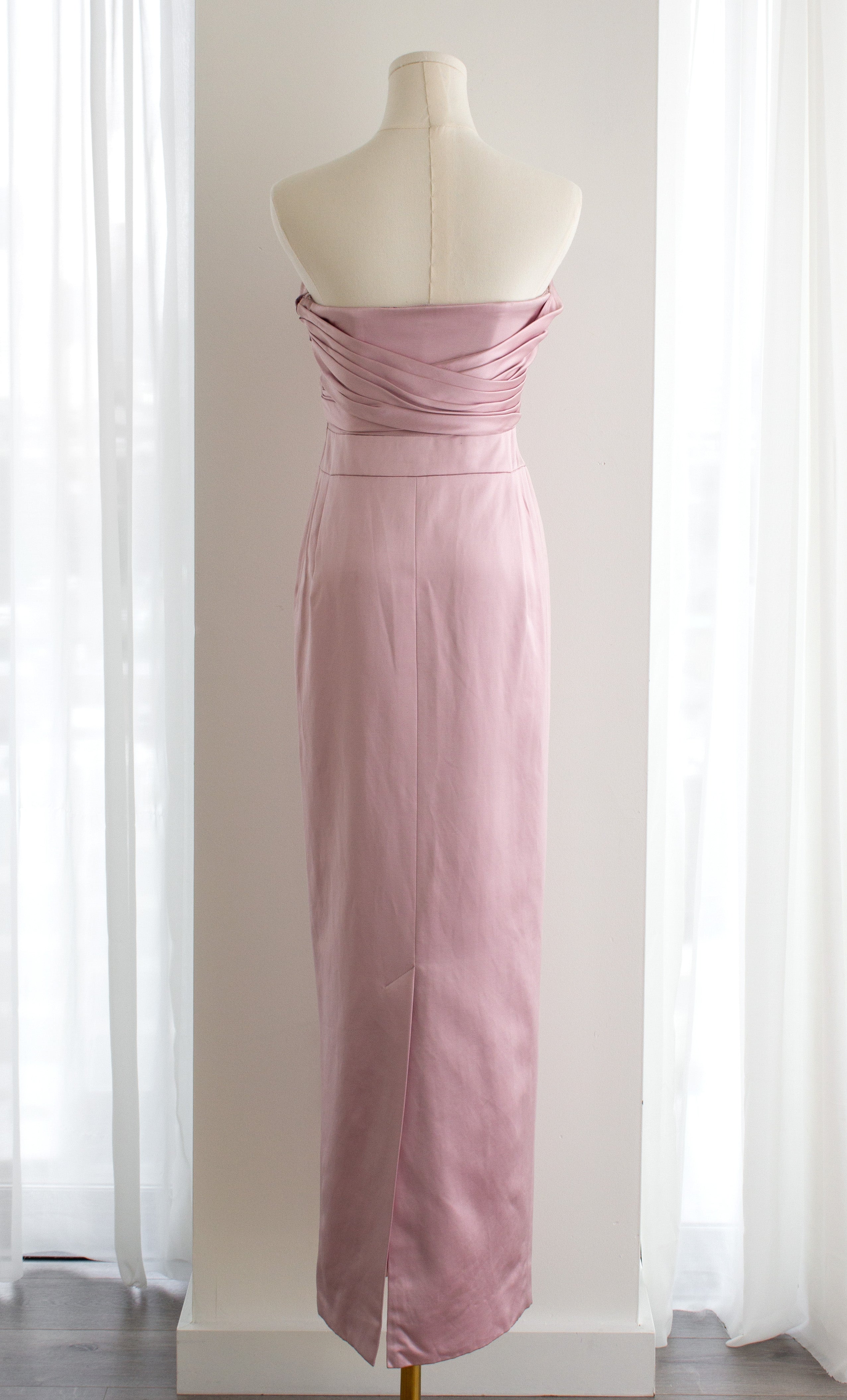 Christian Dior By John Galliano Pre-Fall 2008 Pink Silk Gown