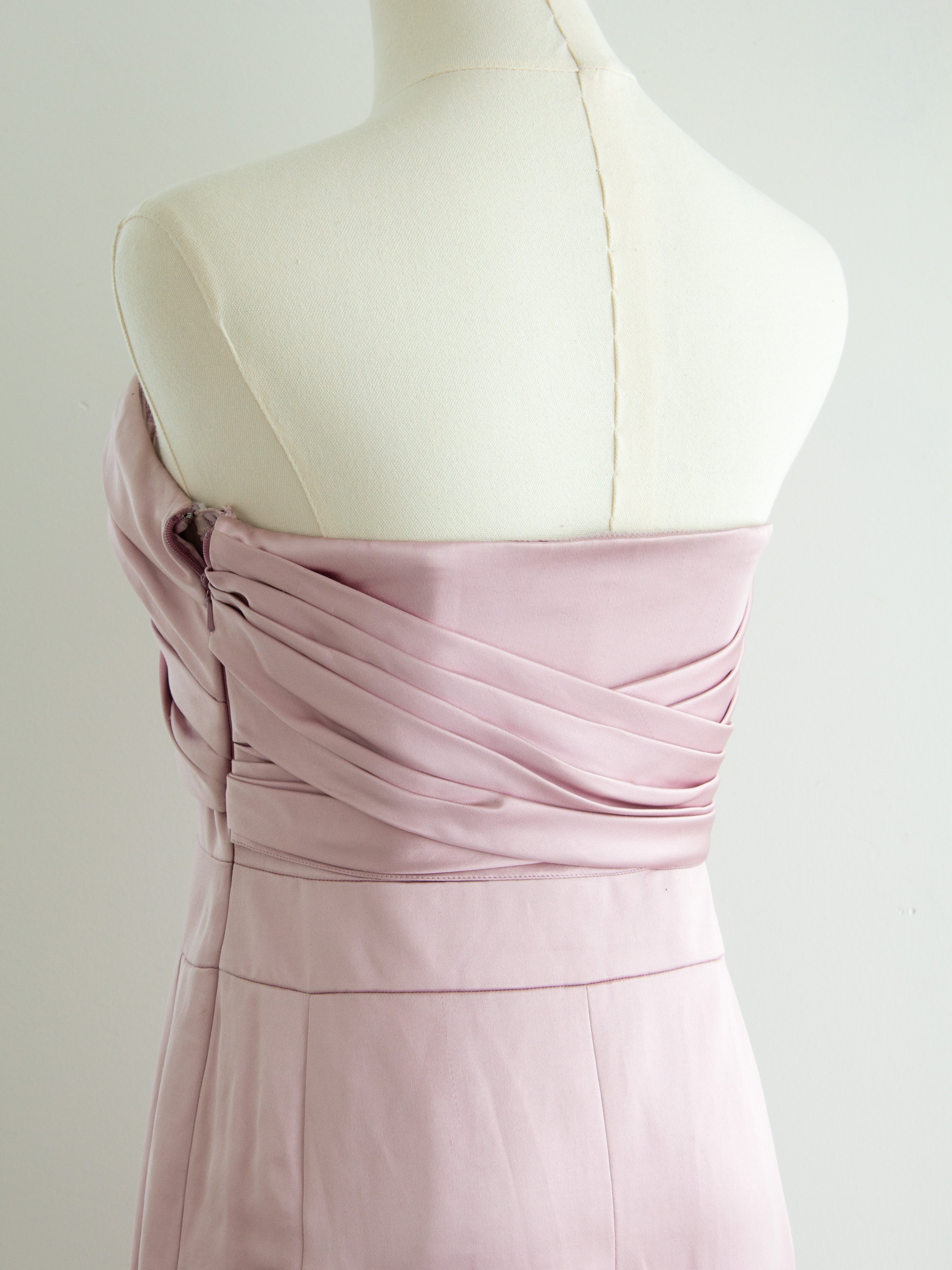 Christian Dior By John Galliano Pre-Fall 2008 Pink Silk Gown