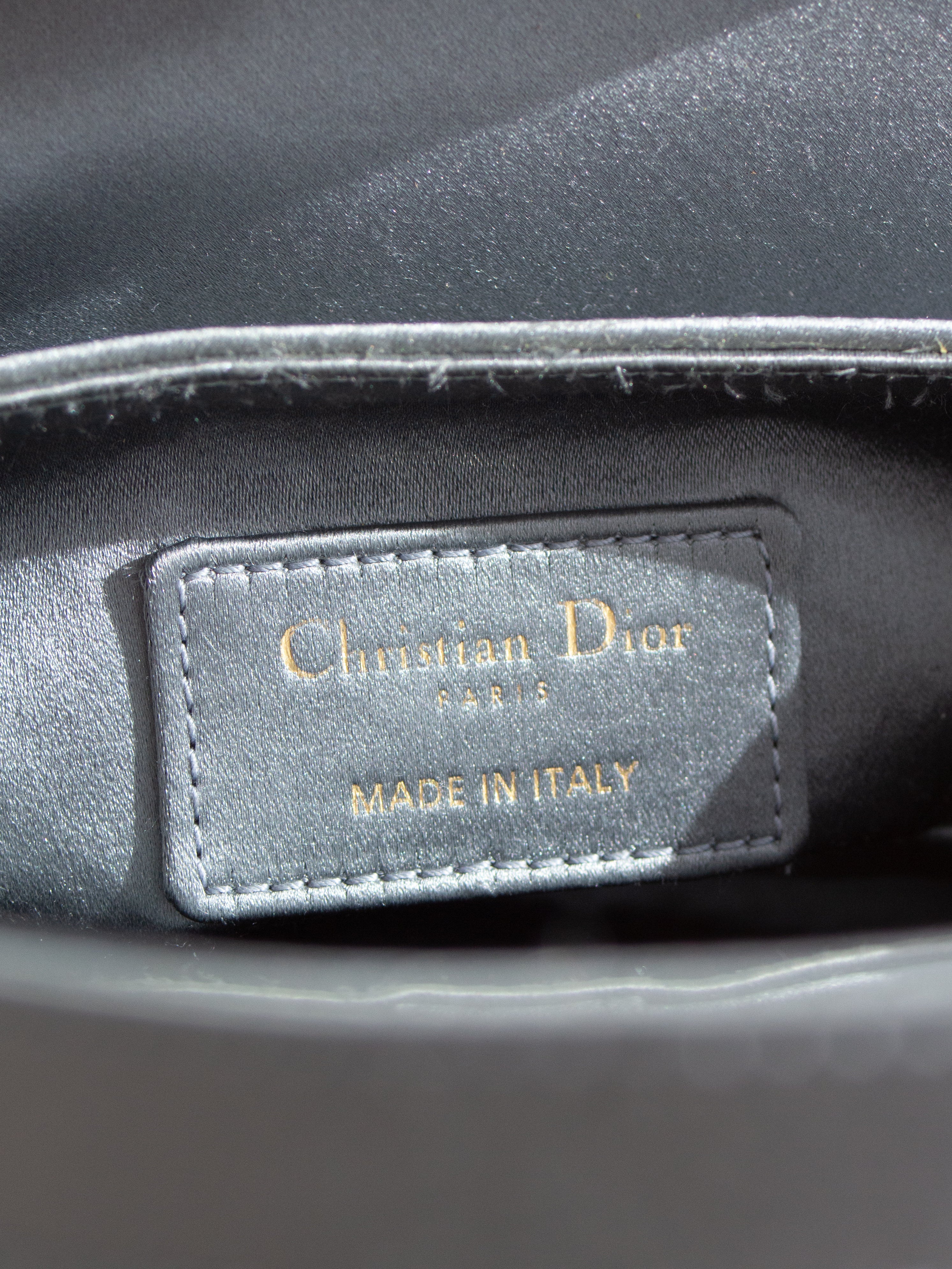 Dior Saddle 2019 Mini Satin Icy Blue Grey Crystal Embellished Bag