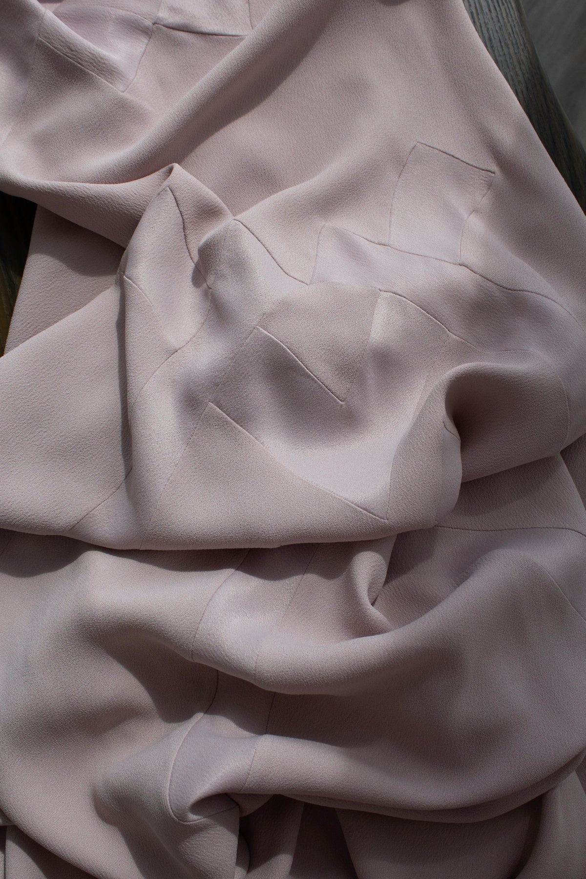 John Galliano Spring/Summer 1995 “Misia Diva” Pale Pink Bias-Cut Silk Gown