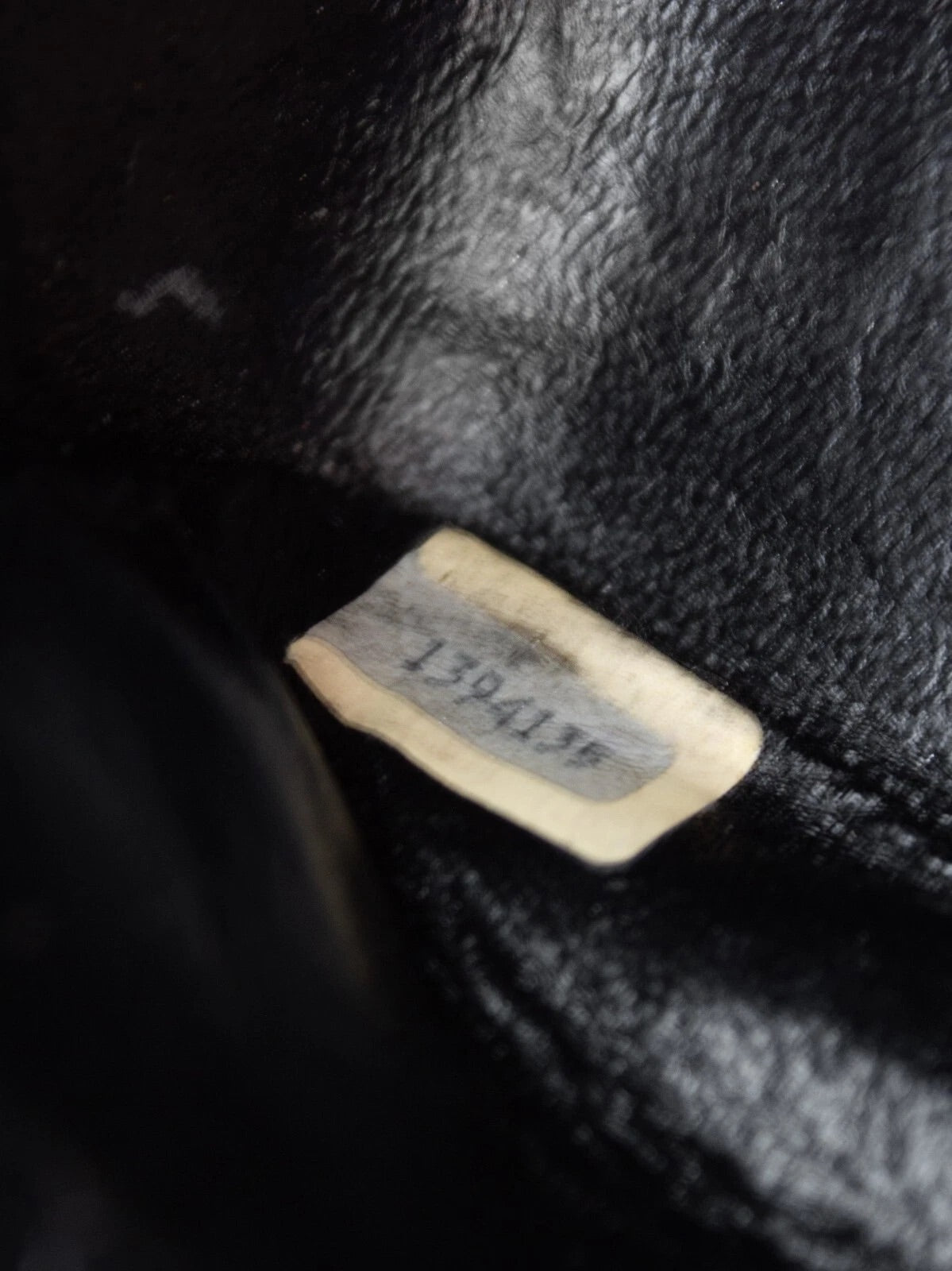 Chanel Vintage Small Classic Flap Exotic Lizard Leather 24K Gold CC Black Bag