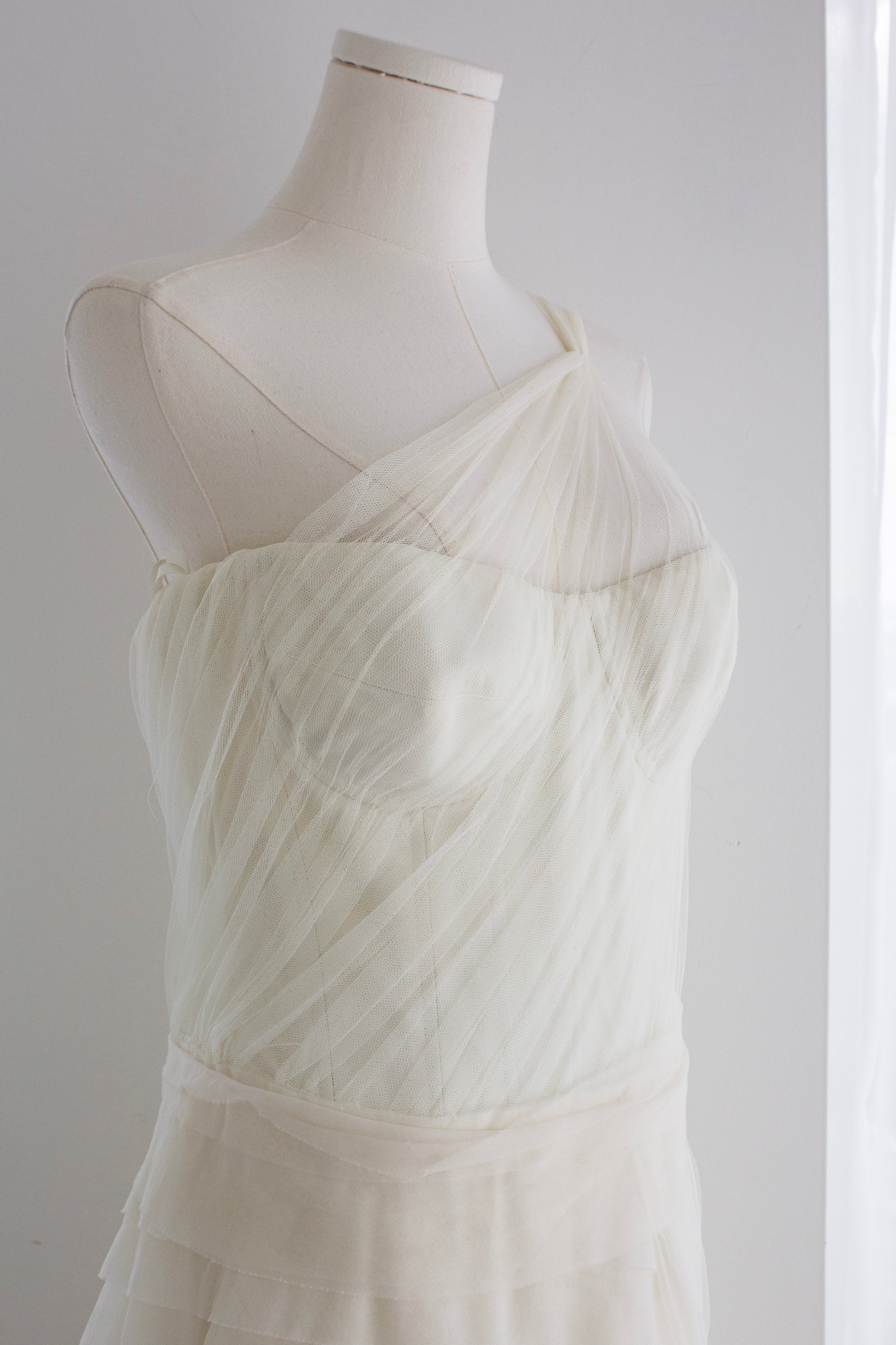 Vera Wang Farrah Ivory Gossip Girl Wedding Bridal Tulle Gown